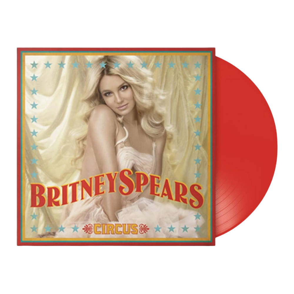 Britney Spears Circus Vinilo Rojo Limitado