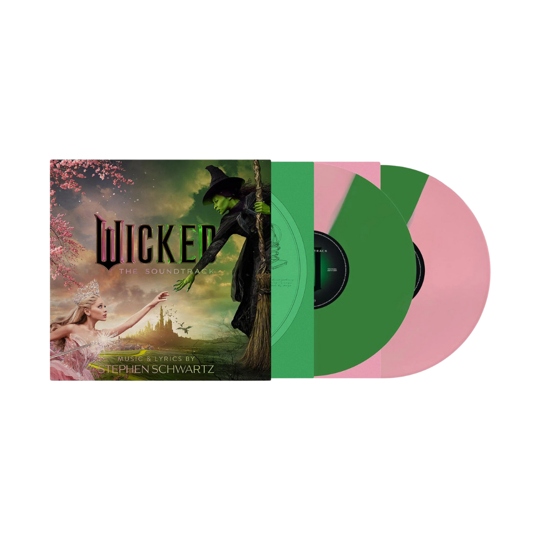 Wicked - Soundtrack Vinilo Verde y Rosa Exclusivo