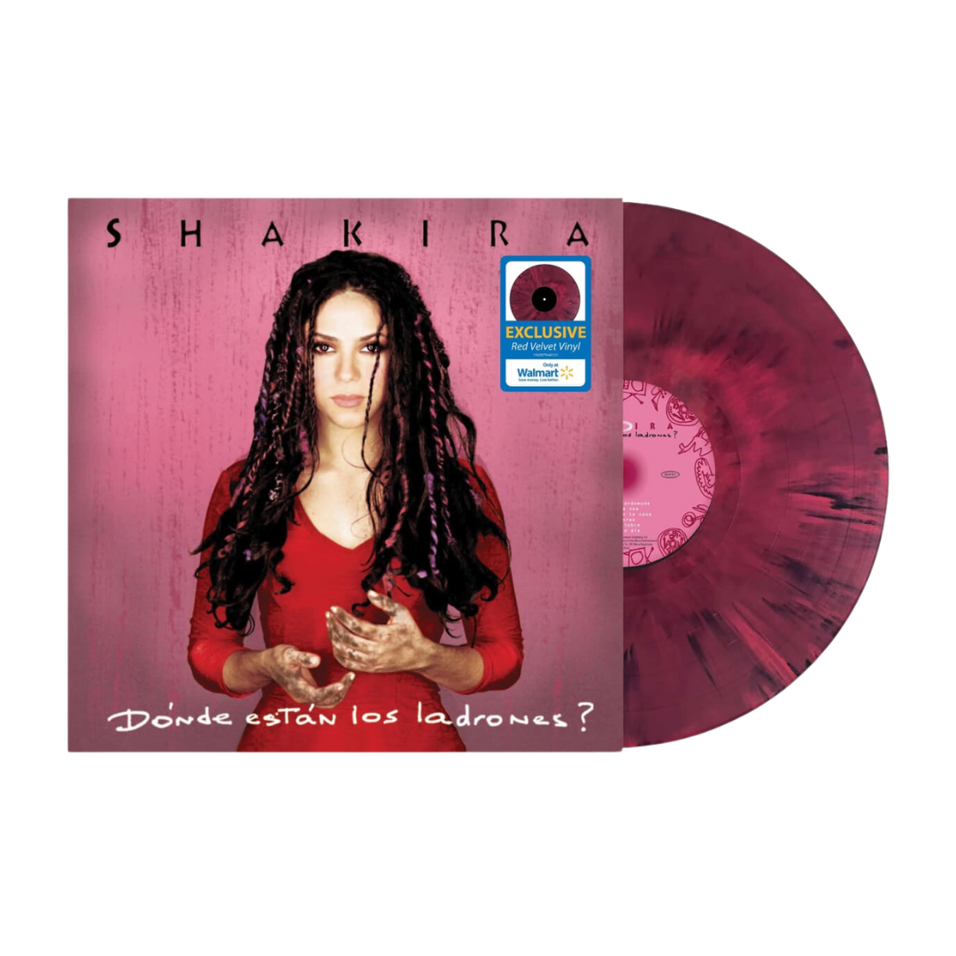 Shakira - Dónde están los ladrones? Vinilo Red Velvet